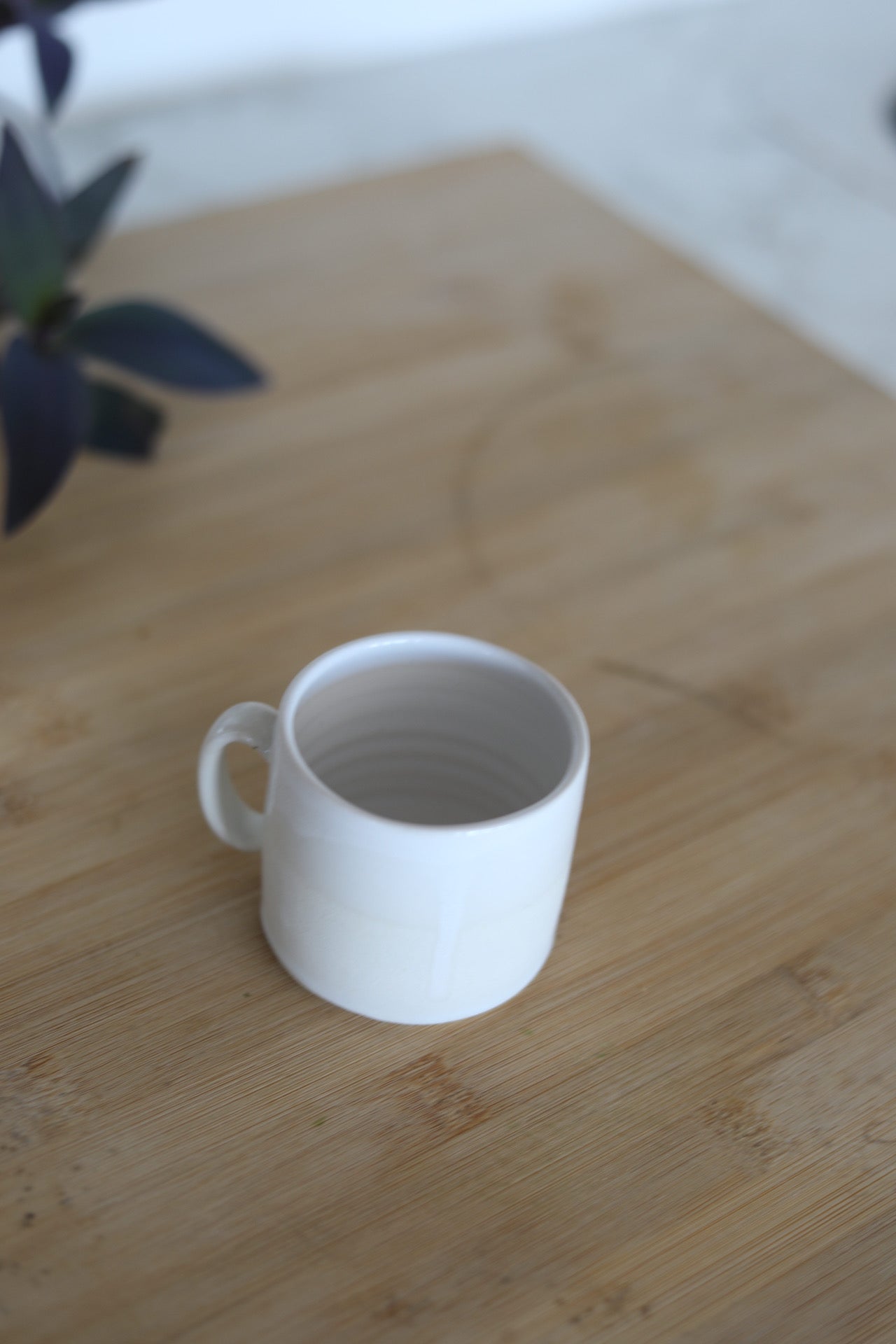 Pepo Ceramics Simple Espresso Cup/Kids Cup - soft matte + gloss white