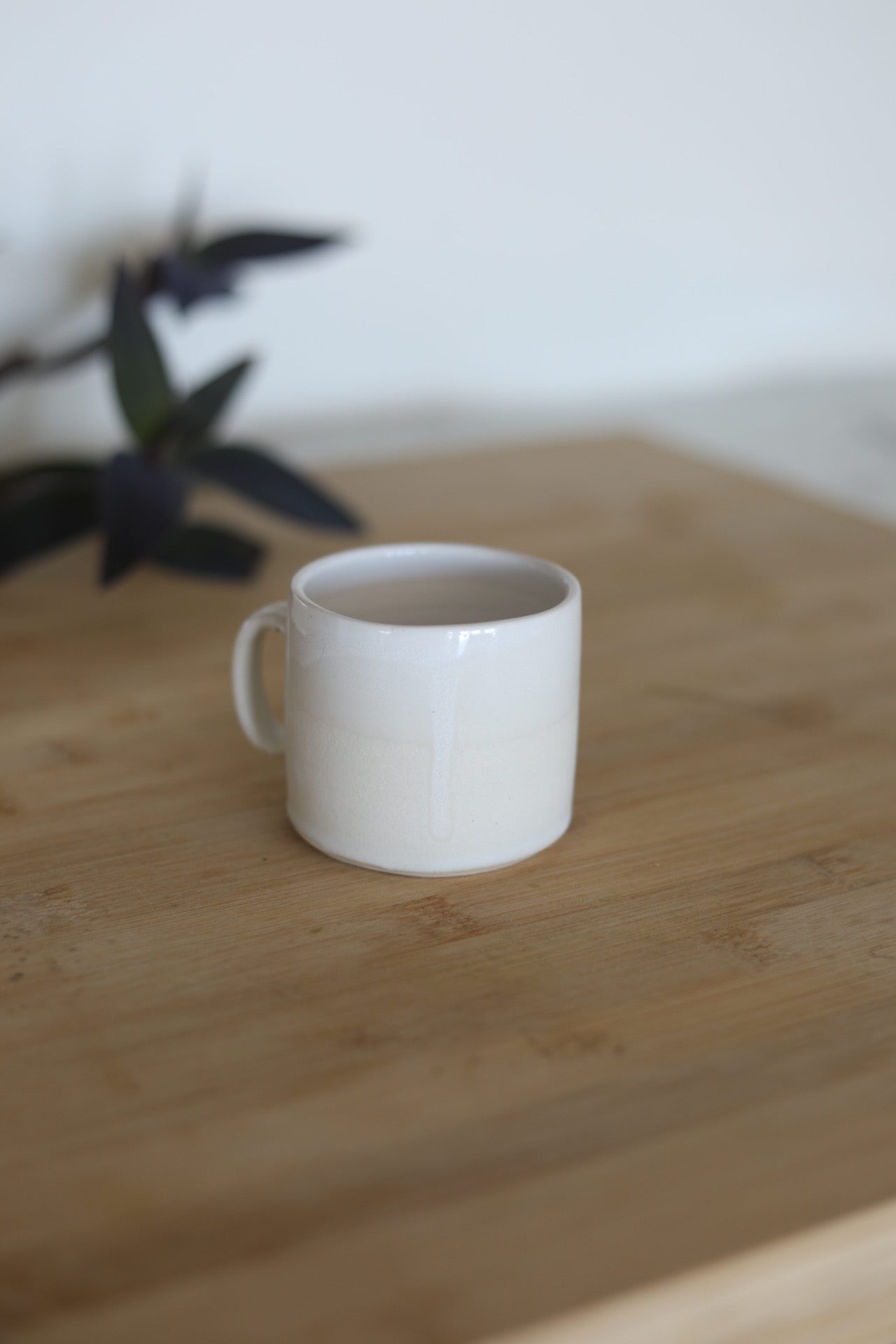 Pepo Ceramics Simple Espresso Cup/Kids Cup - soft matte + gloss white