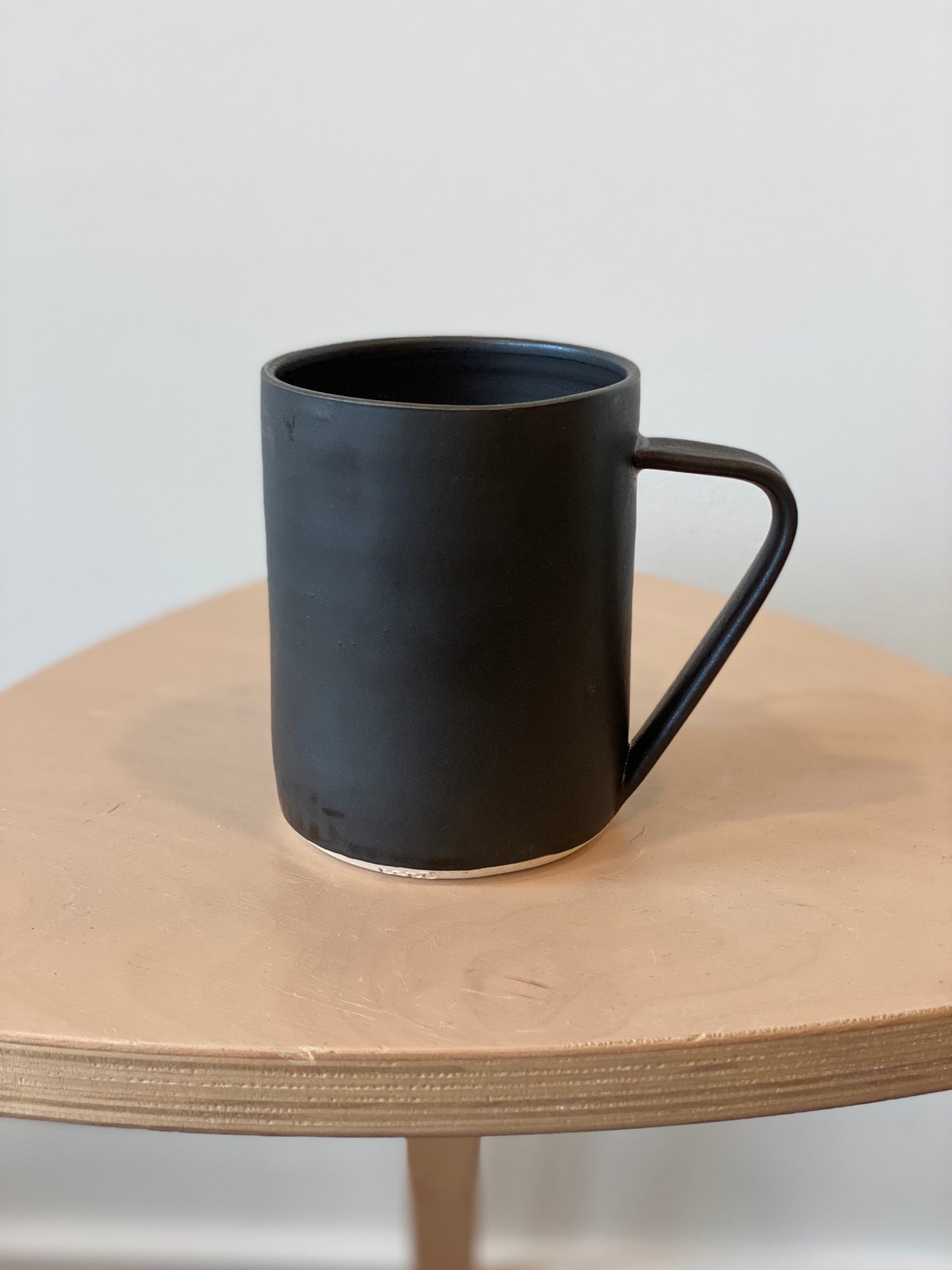 Pepo Ceramics Tall Tri Mug - wrought iron black